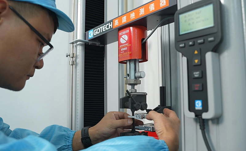 Испытание на прочность на растяжение 